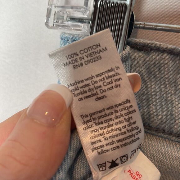 Pacsun Patchwork Baggy Wide leg High Rise Jeans. Size 24. - Picture 9 of 9